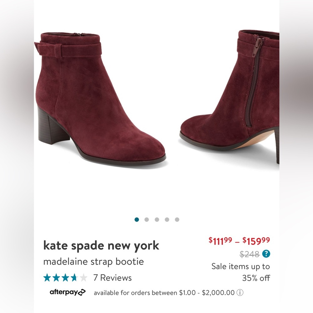 Kate Spade New York Madelaine Strap Bootie size 8B